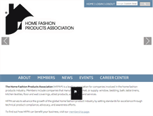 Tablet Screenshot of homefashionproducts.com